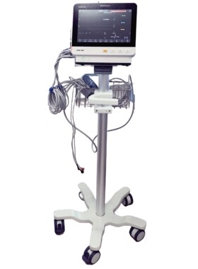 定制迈瑞IPM10 ePM12 UMEC10监护仪用推车 移动台车 移动推车带框