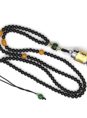 本命年钛钢钥匙扣项链可打开挂件