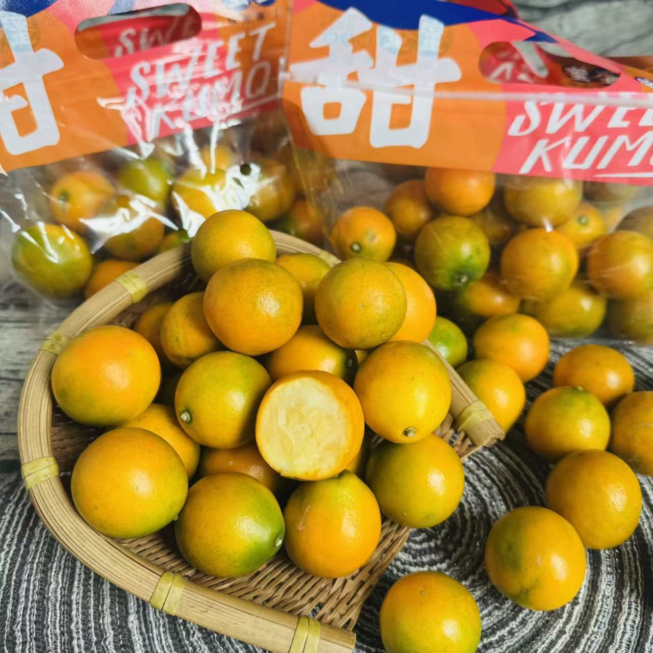 广西融安金桔二代脆皮金桔甜蜜金柑当季新鲜水果