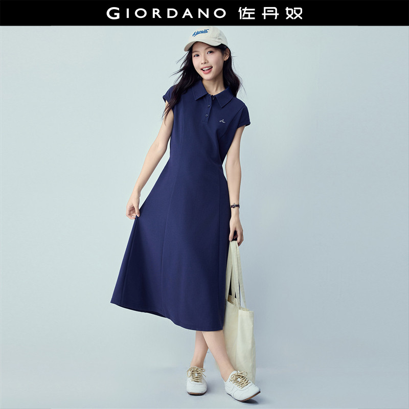 Giordano/佐丹奴POLO裙连衣裙图片