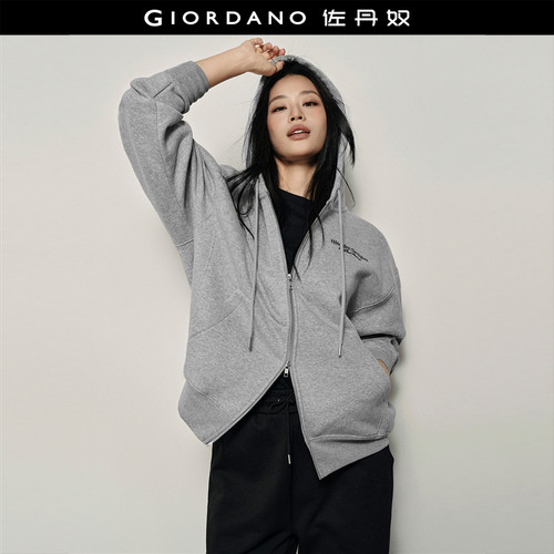 Giordano/佐丹奴卫衣外套内抓绒