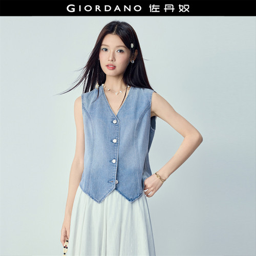 GiordanoV领牛仔马甲破骨