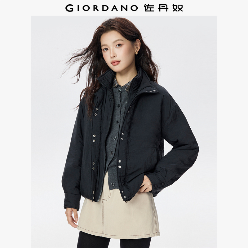 Giordano/佐丹奴宽松棉衣外套