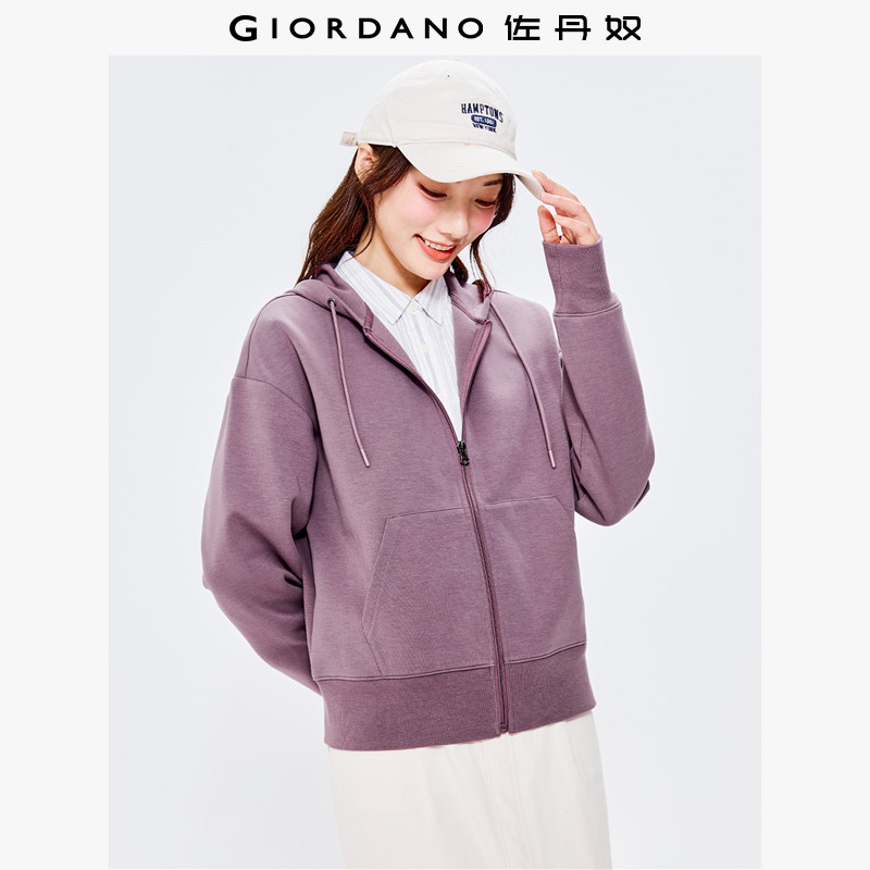 佐丹奴短款外套女小个子双面空气层休闲运动拉链连帽卫衣05372100,女装/女士精品,卫衣/绒衫,淘宝优惠券,粉丝福利购,淘宝优惠卷