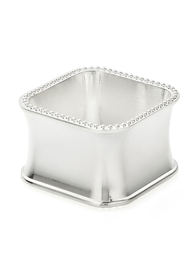 餐巾扣阿富汗玉餐巾环黄铜架镀银餐巾圈酒店时尚口布圈西餐扣环金