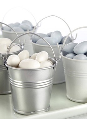 6个尺寸铁桶创意多肉植物铁皮花盆手提KTV炸鸡爆米花薯条小桶多色