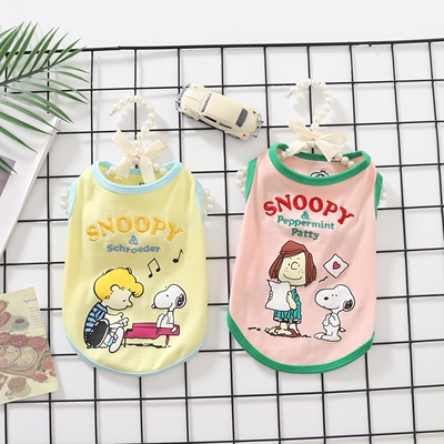 小型犬夏季防掉毛透气狗狗背心