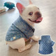宠物狗狗衣服春秋季 衣服 法斗雪纳瑞泰迪柴犬猫咪比熊老花牛仔衬衫