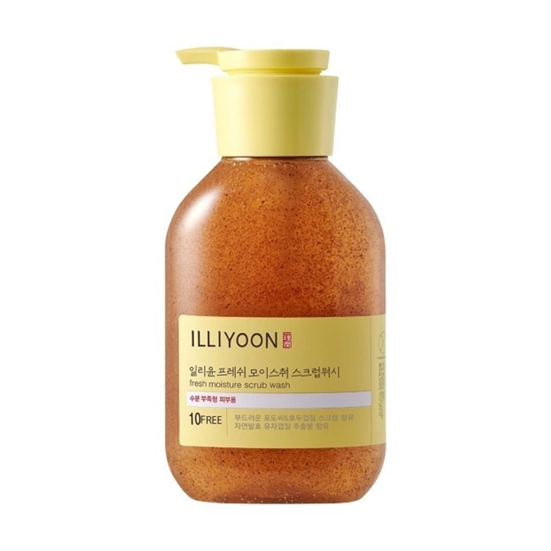 包邮 韩国 illi一理 柚子沐浴露 柚子清香 味  500ml