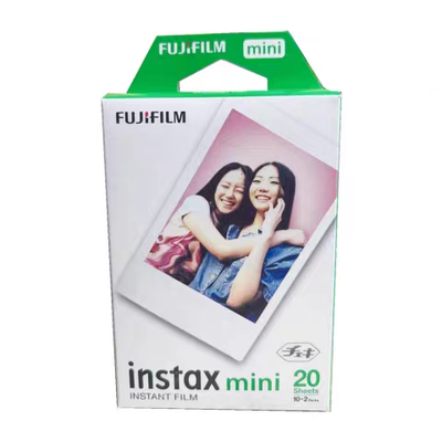 现货富士 intax 拍立得相纸mini7+/8/9/11/12/25/40/90白边相纸
