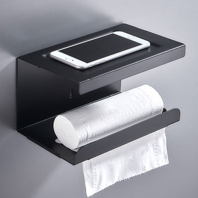 卷纸架太空铝浴室手机厕所手纸盒