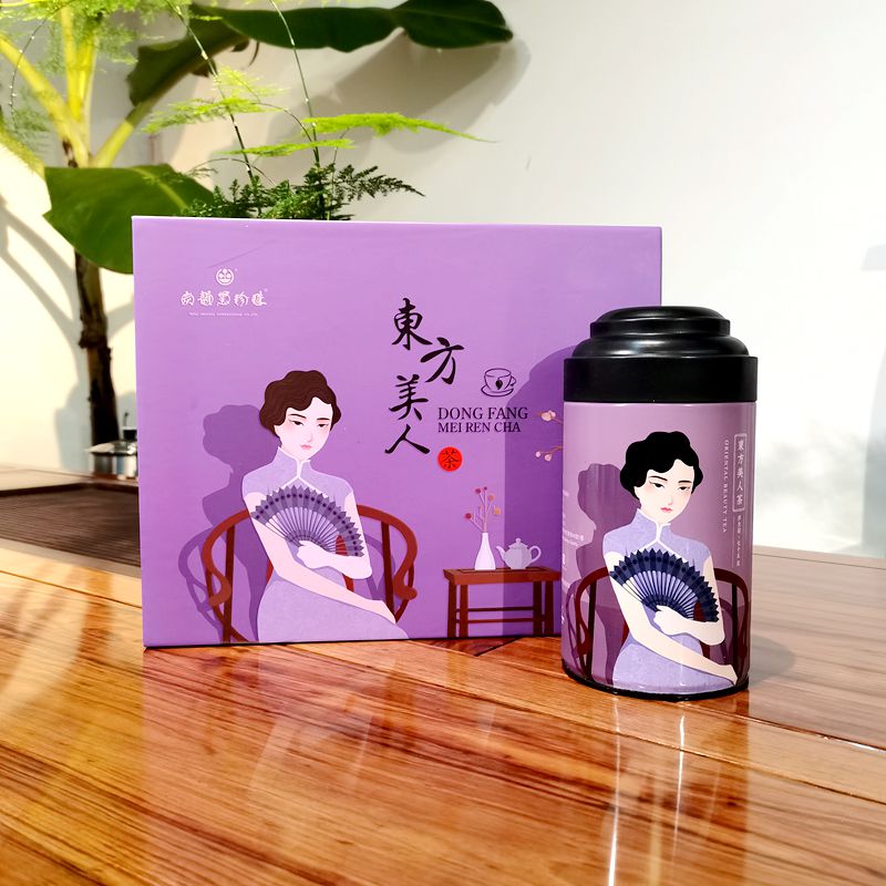 东方美人茶蜜香乌龙茶炭韵黑珍珠