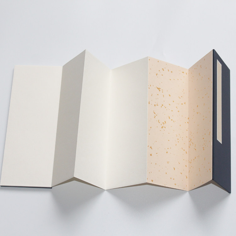 素韵轩印章折页本宣纸册页奏折制作菜单酒品产品介绍证书收集签名