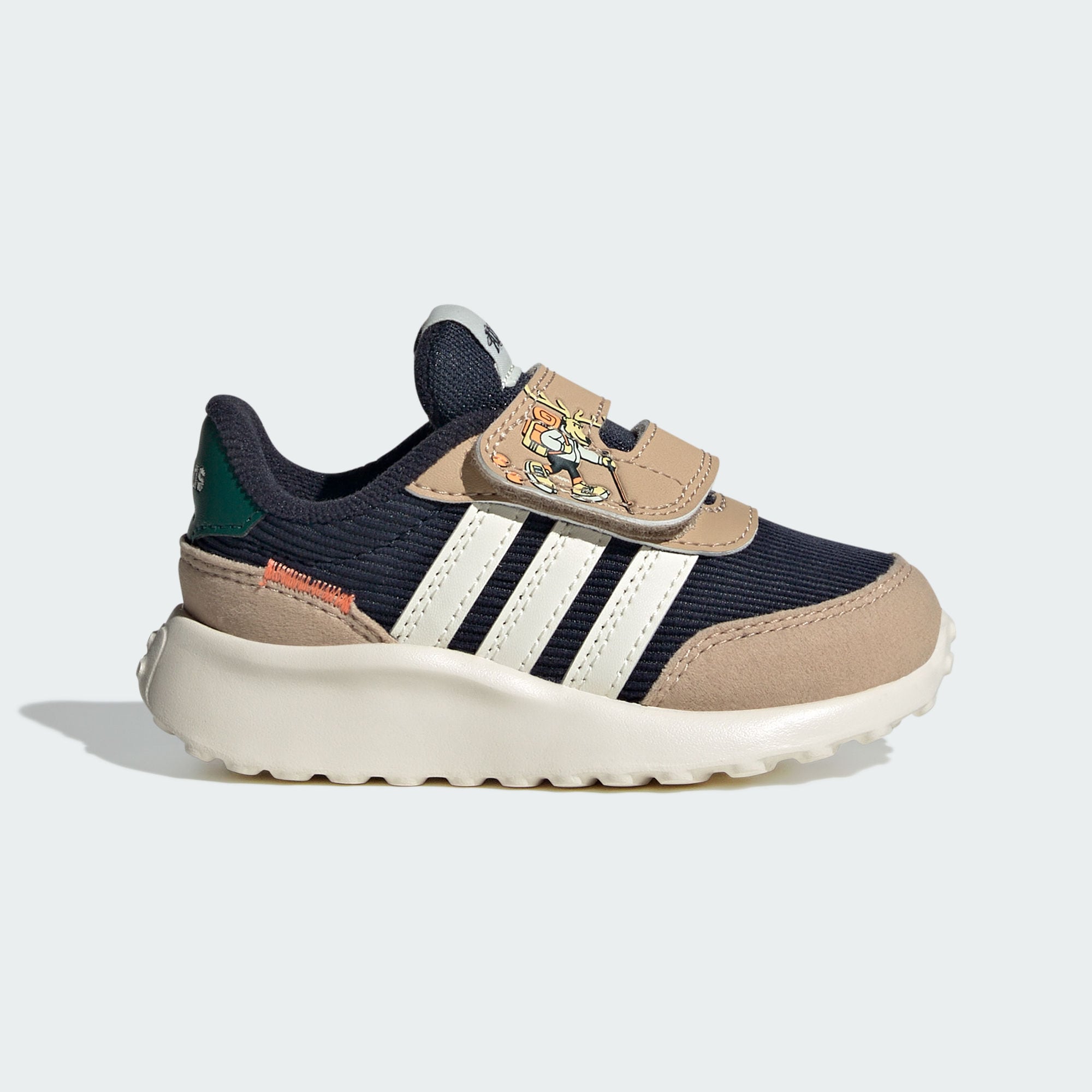 Adidas阿迪达斯男童女童夏季运动鞋轻便透气撞色时尚休闲鞋潮