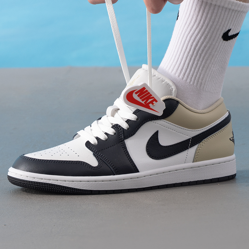 耐克AJ1男鞋2025新款低帮AirJordan1Low轻便缓震篮球鞋运动鞋