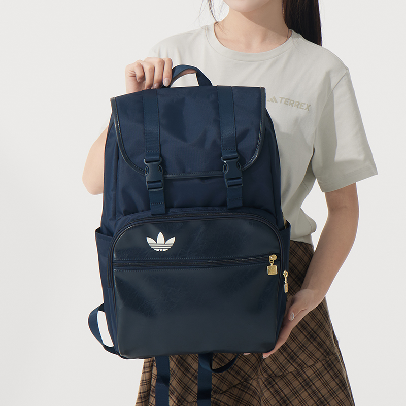 阿迪达斯 （adidas）三叶草男包女包 夏季运动背包潮流双肩包