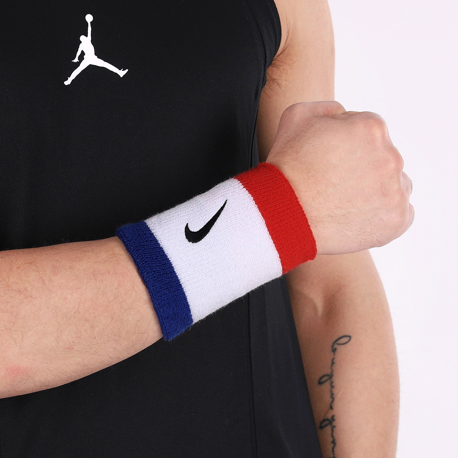 篮球护腕nike耐克训练男女护具手带网球运动吸汗护腕加长护手腕潮