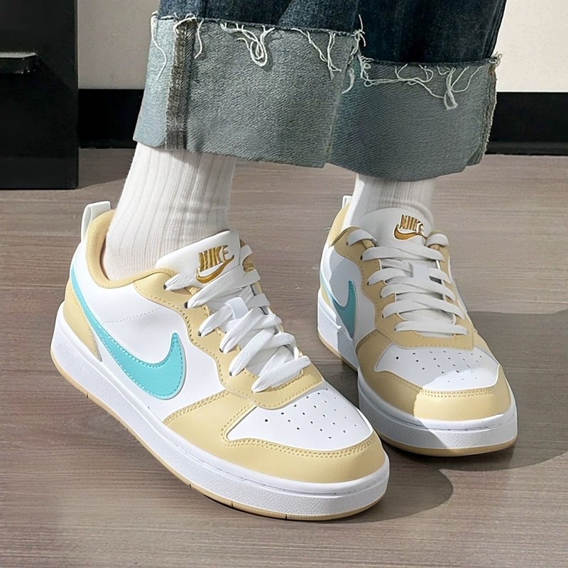NIKE耐克休闲鞋女鞋 2025新款运动鞋COURT BOROUGH低帮板鞋女