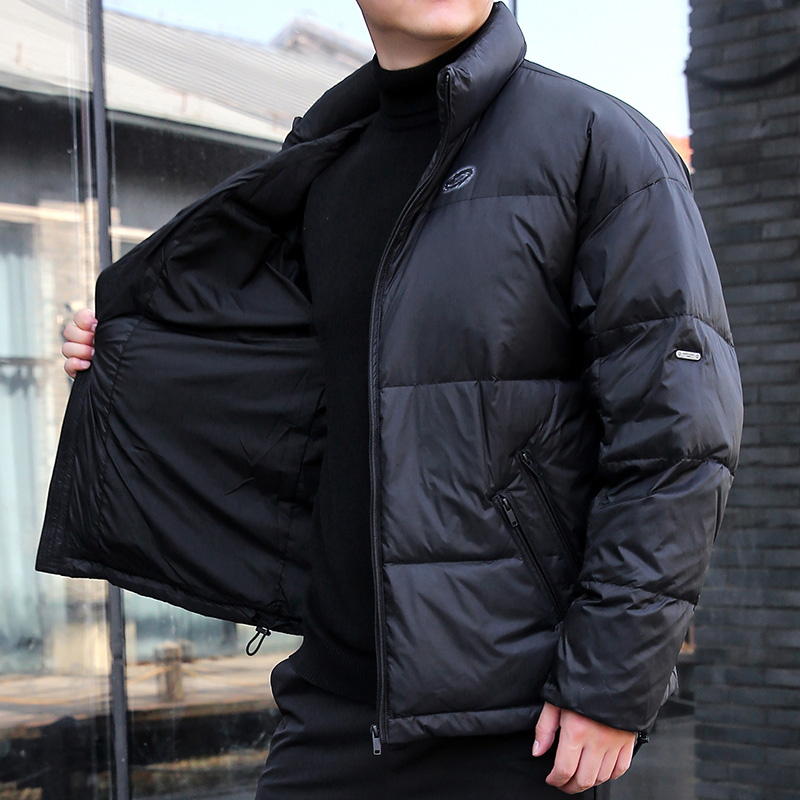 2025冬季新款男加肥加大码厚款羽绒服男士运动休闲冬装保暖面包服