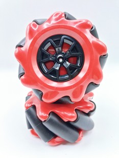 万向 Mecanum 轮 全向轮 ROS车轮 麦克纳姆轮 智能小车底盘 80mm
