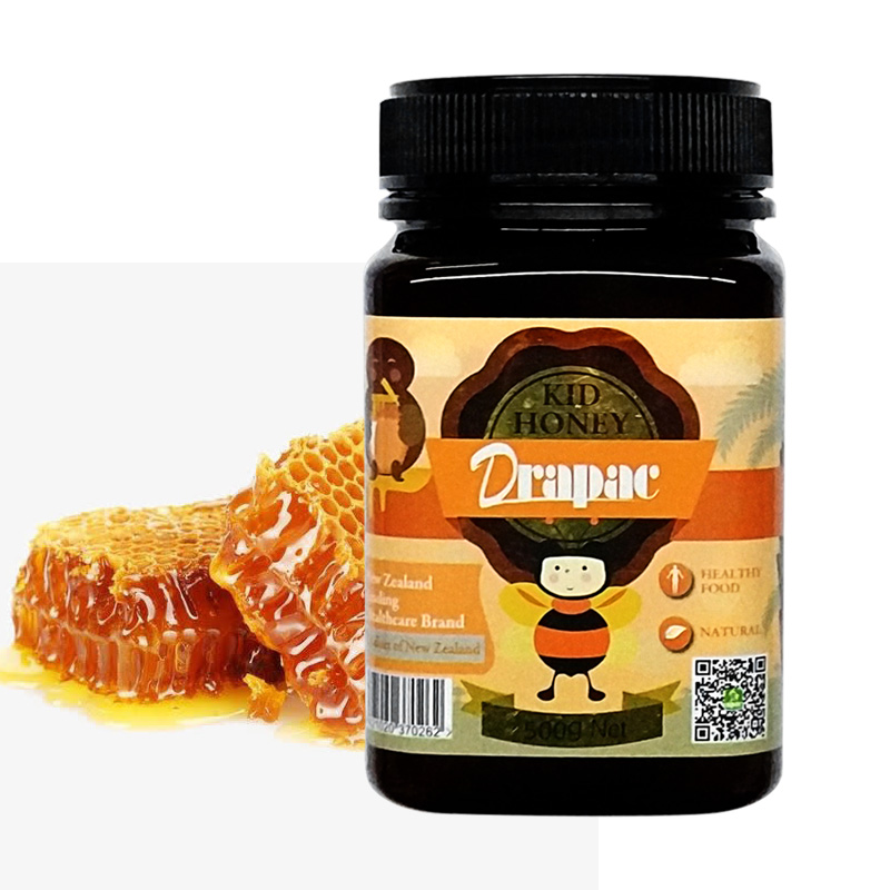 drapac儿童蜂蜜500g新西兰进口直邮蜂蜜天然三叶草成熟液态蜂