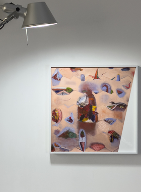 客厅清新奶油风波罗的海的鸟类小众艺术感北欧抽象现代简约装饰画