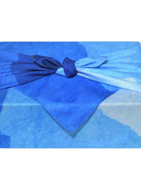 新款日式和风包裹便当布风吕敷包袱皮圣诞节新年礼盒包装布 远山