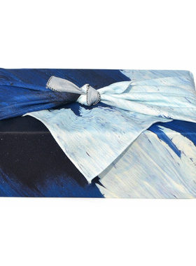 日式和风包裹便当布风吕敷包袱皮圣诞节礼物包装布可定制渐变沙滩