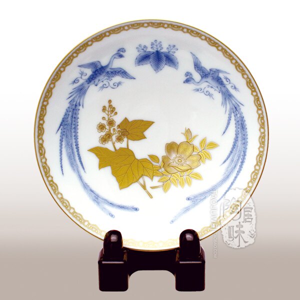 日本直邮原装进口香兰社日式陶瓷装饰摆件盘子创意限量高档收藏品