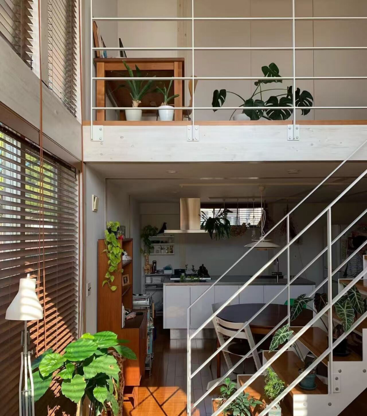 重庆地区定制  工业风极简 扁铁室内铁艺栏杆  外地勿拍