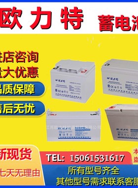OLITER欧力特蓄电池LCPA100-12 LCPA65-12 LCPA38-12 6-GFM-100