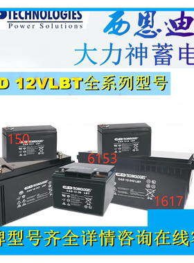 西恩迪蓄电池C&D12-100 LBTC&D12-54 C&D12-40 C&D12-26 C&D12-65