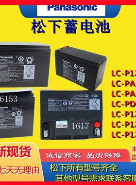 Panasonic松下蓄电池LC-P1238 LC-P1242 LC-P1265 LC-P12100 电池