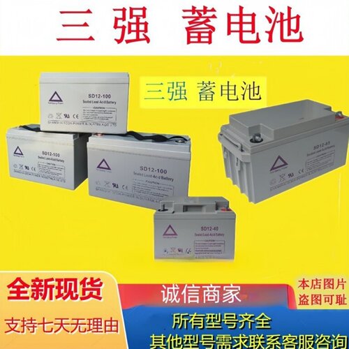SD12-三强UPSEPS直流屏蓄电池