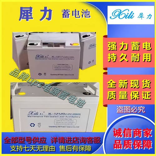 犀力蓄电池XL-1217 XL-1224 XL-1238 XL-1265 XL-12100直流屏主机