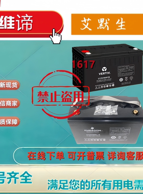维谛艾默生原装蓄电池U12V33E/A U12V65E/A U12V100E/A U12V120E/