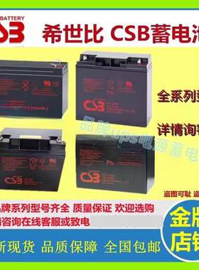 CSB希世比蓄电池GP1272F2 GP12120 GP12170 GP121000 GP12650 12V