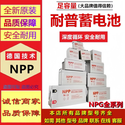 NPP耐普蓄电池NPG12-20012v