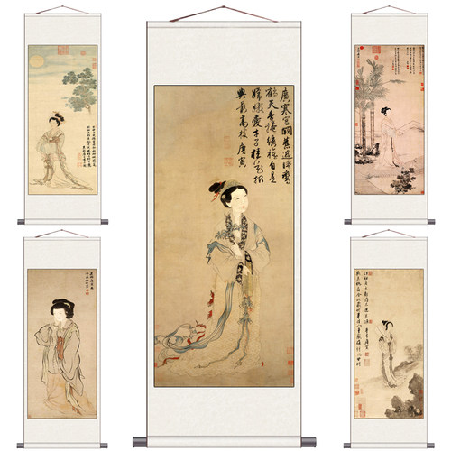 卷轴（画心宣纸喷绘更逼真）