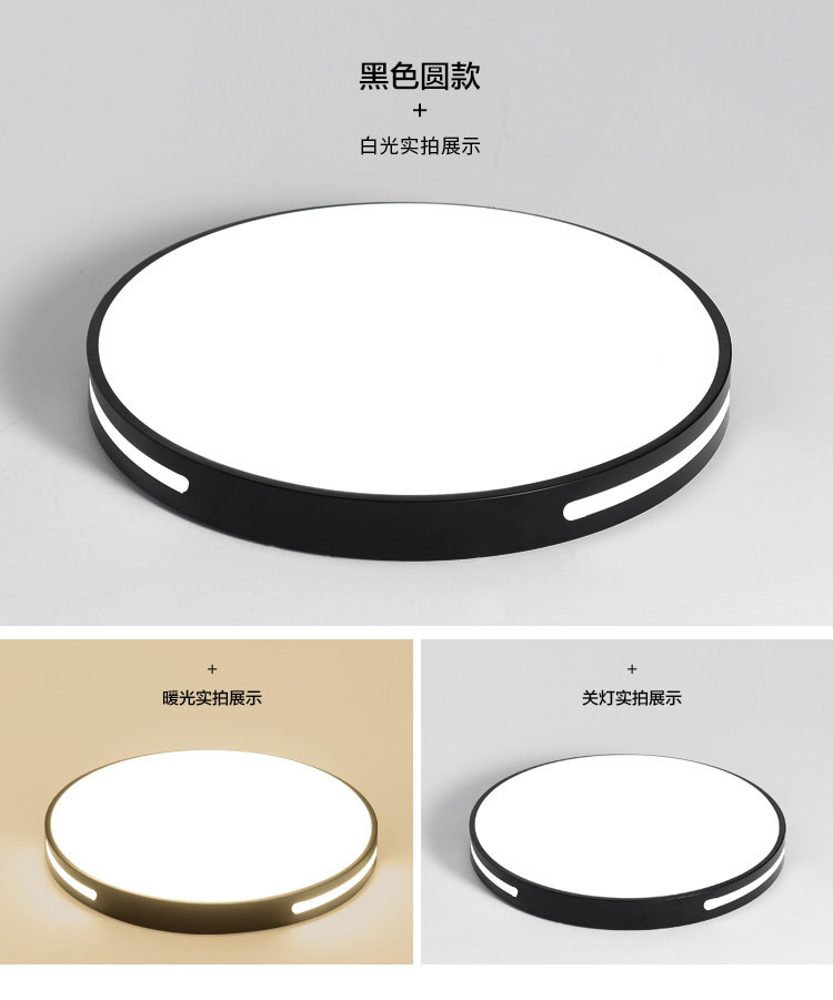 12V24V36V超薄船用吸顶灯房车灯交直流12-80V和220V两用灯