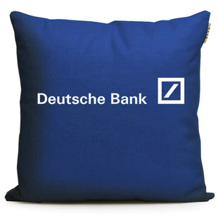 世界银行周边纪念品 德意志银行沙发抱枕座椅靠枕礼物枕头