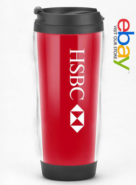 香港汇丰银行HSBC定制文创马克杯水杯子礼品纪念品赠品标志周边