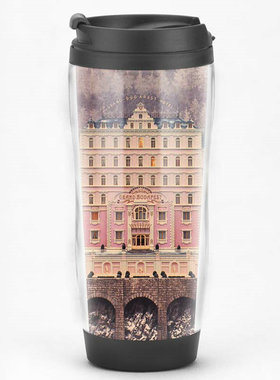 布达佩斯大饭店The Grand Budapest Hotel电影周边纪念品水杯子