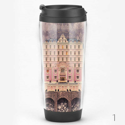 布达佩斯大饭店The Grand Budapest Hotel电影周边纪念品水杯子