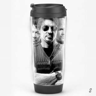 施瓦辛格史泰龙李连杰杰森斯坦森敢死队电影周边纪念品水杯子