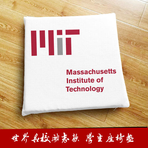 麻省理工学院MIT周边励志纪念品定制学生座椅凳子坐垫海绵座垫子
