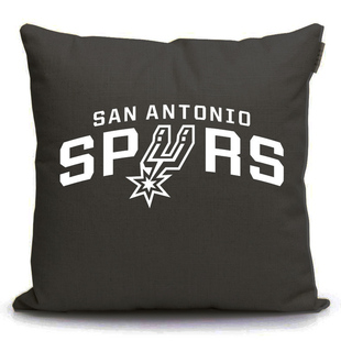 圣安东尼奥马刺队周边球迷纪念品沙发抱枕定制美职篮礼物靠垫枕头