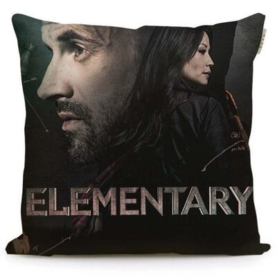 基本演绎法Elementary美剧周边同款纪念品创意礼物沙发抱枕