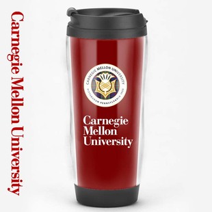 卡内基梅隆大学CMU卡耐基周边定制美国名校纪念品水杯子咖啡杯