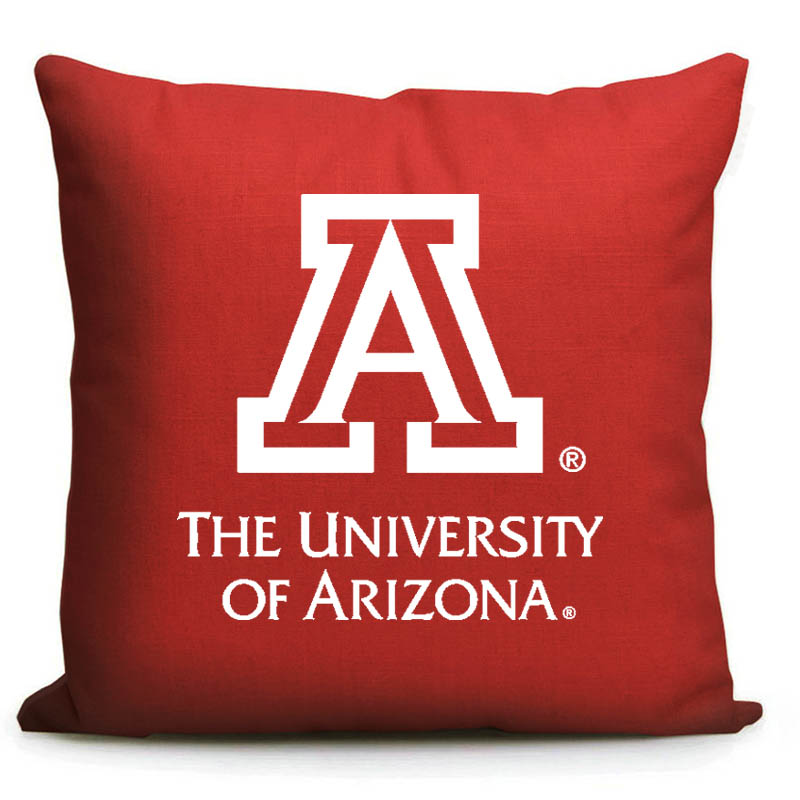 亚利桑那大学Arizona纪念品周边美国名校礼品沙发靠垫靠枕抱枕